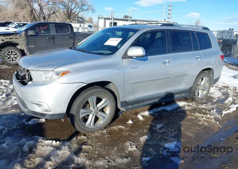 2012 Toyota Highlander Limited V6 from USA, damaged, VIN 5TDDK3EH6CS131673